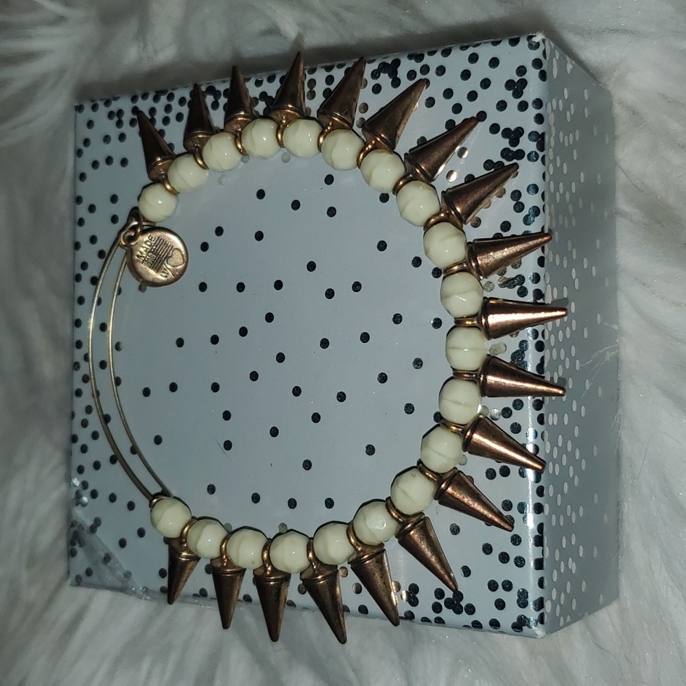 ~~Alex and Ani Studded Beaded Bracelet~~